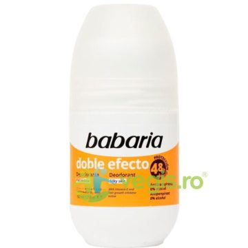 Deodorant Roll-On pentru Pielea Sensibila cu Dublu Efect fara Alcool Silky Skin 50ml
