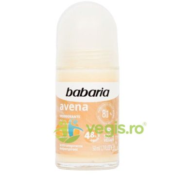 Deodorant Roll-On pentru Piele Sensibila fara Alcool Avena 50ml