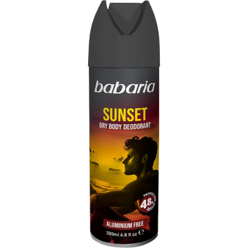 Deodorant Spray pentru Barbati Protectie 48h+ fara Aluminiu Sunset 200ml