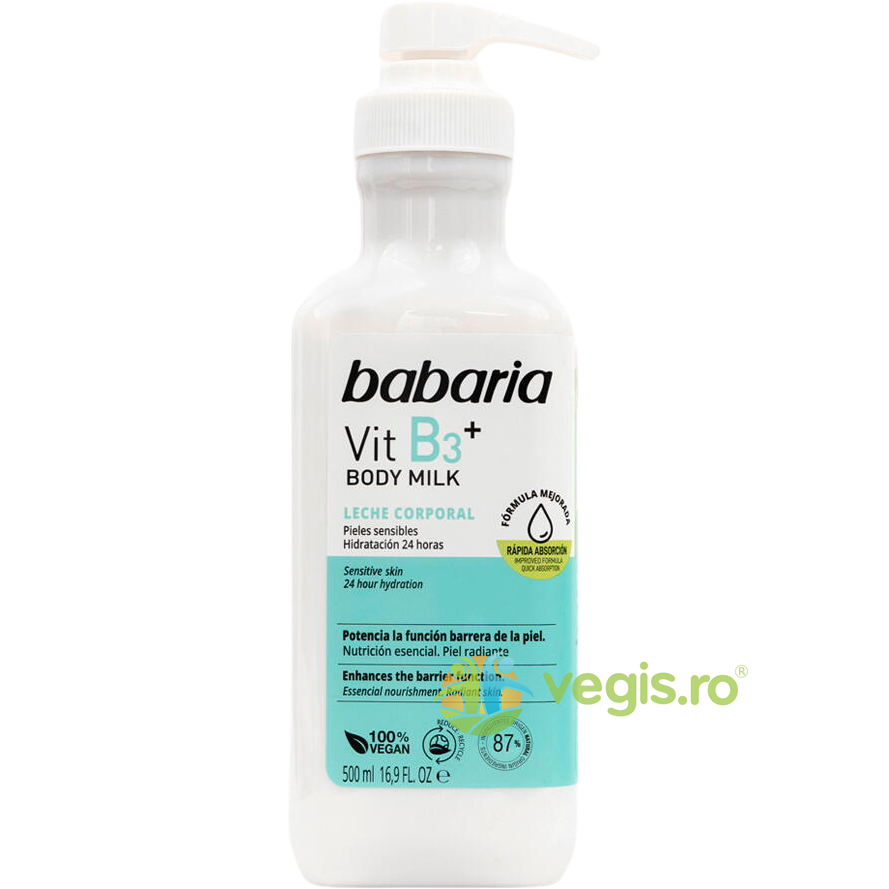 Lapte de Corp cu Vitamina B3 500ml