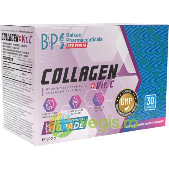 Colagen + Vitamina C 30 plicuri