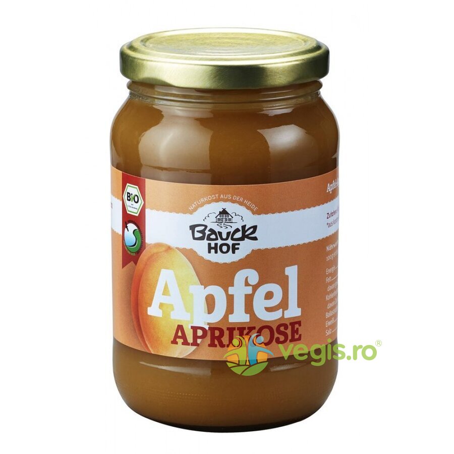 Piure de Mere si Caise Ecologic/Bio 360g