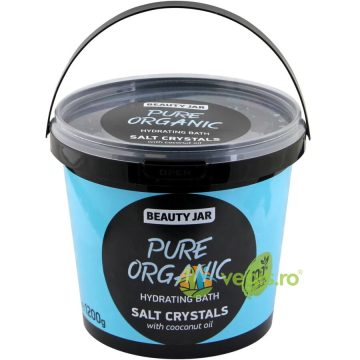 Cristale de Baie pentru Hidratare cu Ulei de Cocos Pure Organic 1.2kg