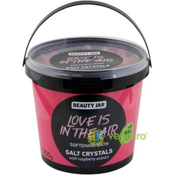 Cristale de Baie pentru Piele Catifelata cu Extract de Zmeura Love is in the Air 1.2kg