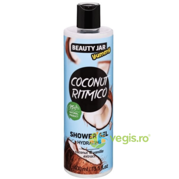 Gel de Dus Hidratant cu Extract de Cocos si Vanilie Coconut Ritmico 400ml