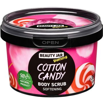 Scrub pentru Corp cu Efect de Catifelare Yummy Cotton Candy 360g