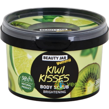 Scrub pentru Corp cu Efect de Luminozitate Kiwi Kisses 360g