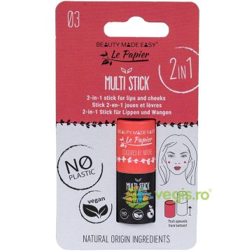 Stick 2 in 1 pentru Buze si Obraji 03 Pink 6g