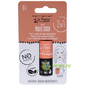 Stick 2 in 1 pentru Buze si Obraji 04 Orange 6g