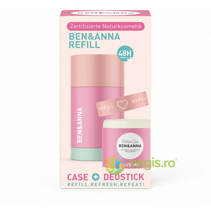 Deodorant Natural Love Me Refill 40g