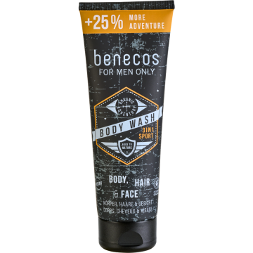 Gel de Dus Sport 3in1 pentru Barbati (Ten, Corp si Par) Bio 200ml