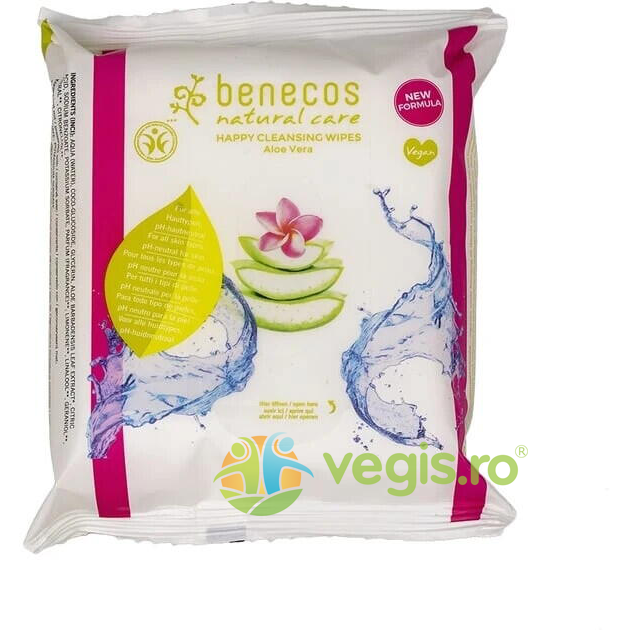 Servetele Demachiante cu Aloe Vera si Portocale 25buc