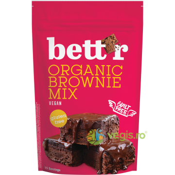Mix pentru Prajitura Brownie fara Gluten Ecologic/Bio 400g