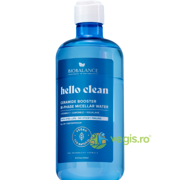 Apa Micelara Bifazica cu Vitamina C + Musetel + Squalane Ceramide Booster 500ml