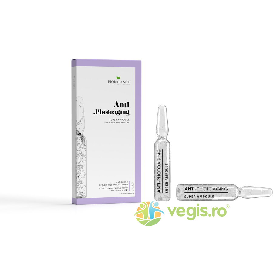 Fiole Concentrate Antioxidante cu Superoxid Dismutaza 0.5% 10x2ml