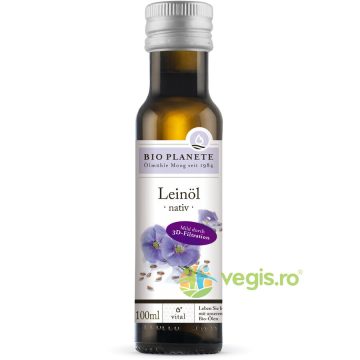 Ulei din Seminte de In Nativ Ecologic/Bio 100ml