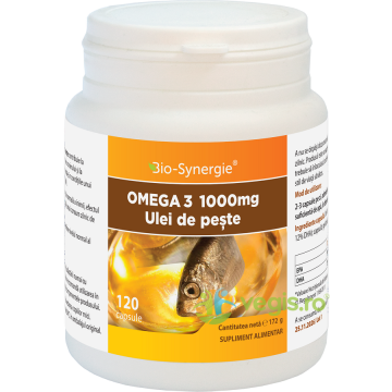 Omega 3 1000mg Ulei de Peste 120cps