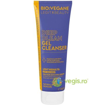 Gel pentru Curatarea Profunda a Tenului cu BHA, AHA si PHA Legit Beauty 125ml