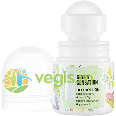 Deodorant Roll-On Natural pentru Femei cu Piatra de Alaun Green Sensation 20ml
