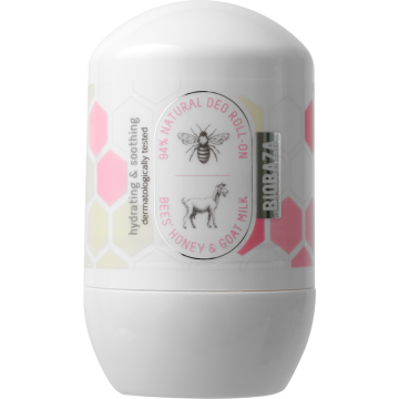 Deodorant Roll-On cu Extract de Miere si Lapte de Capra 50ml