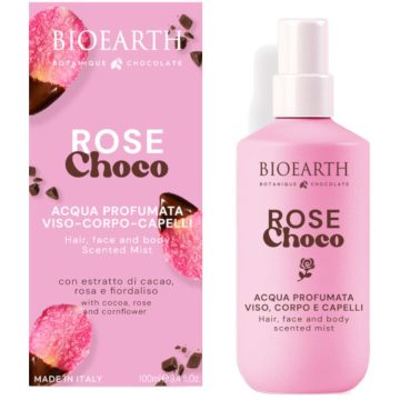 Apa Parfumata pentru Ten, Corp si Par cu Ciocolata si Trandafiri Rose Choco 100ml