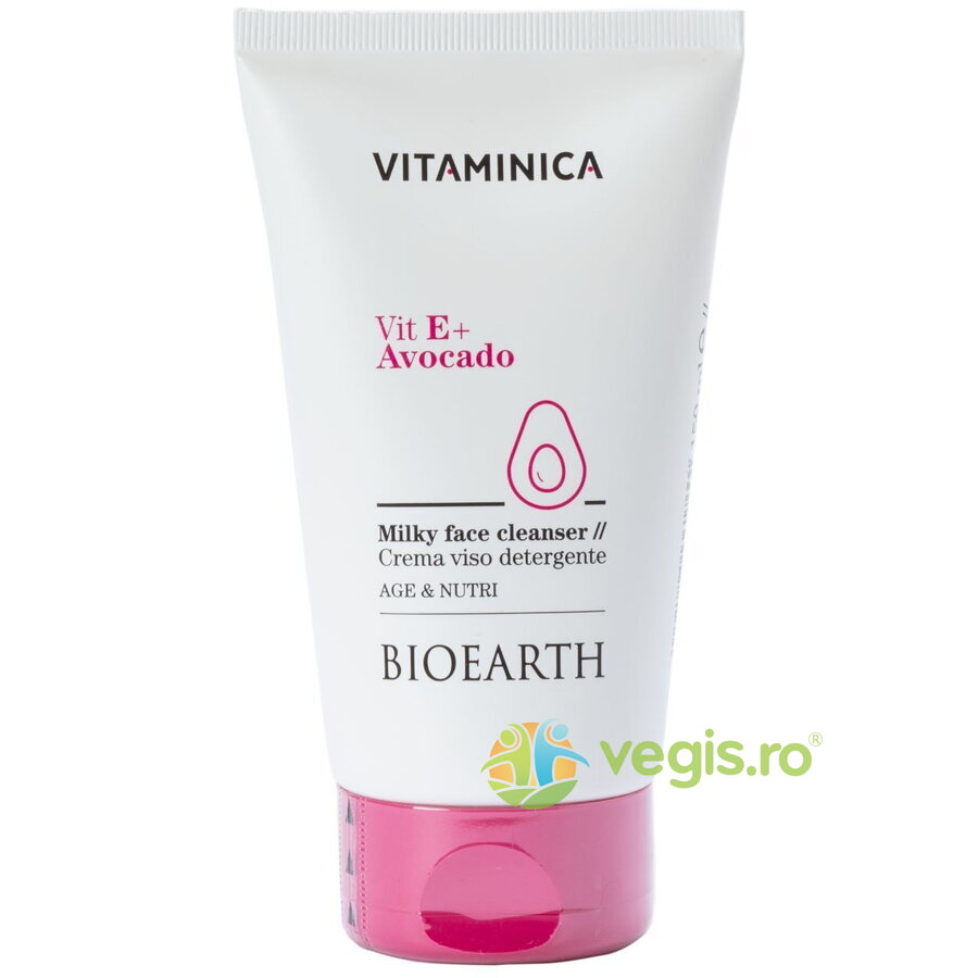 Lapte Demachiant cu Vitamina E si Avocado - Vitaminica 150ml