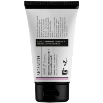 Masca de Par pentru Luminozitate cu Nalba si Ulei de Cocos Bio 150ml