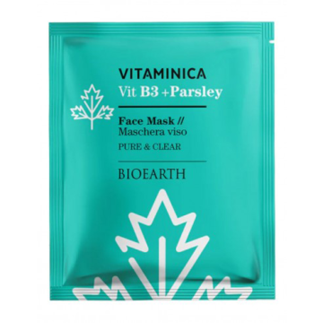 Masca Servetel pentru Ten cu Niacinamida si Patrunjel 15ml