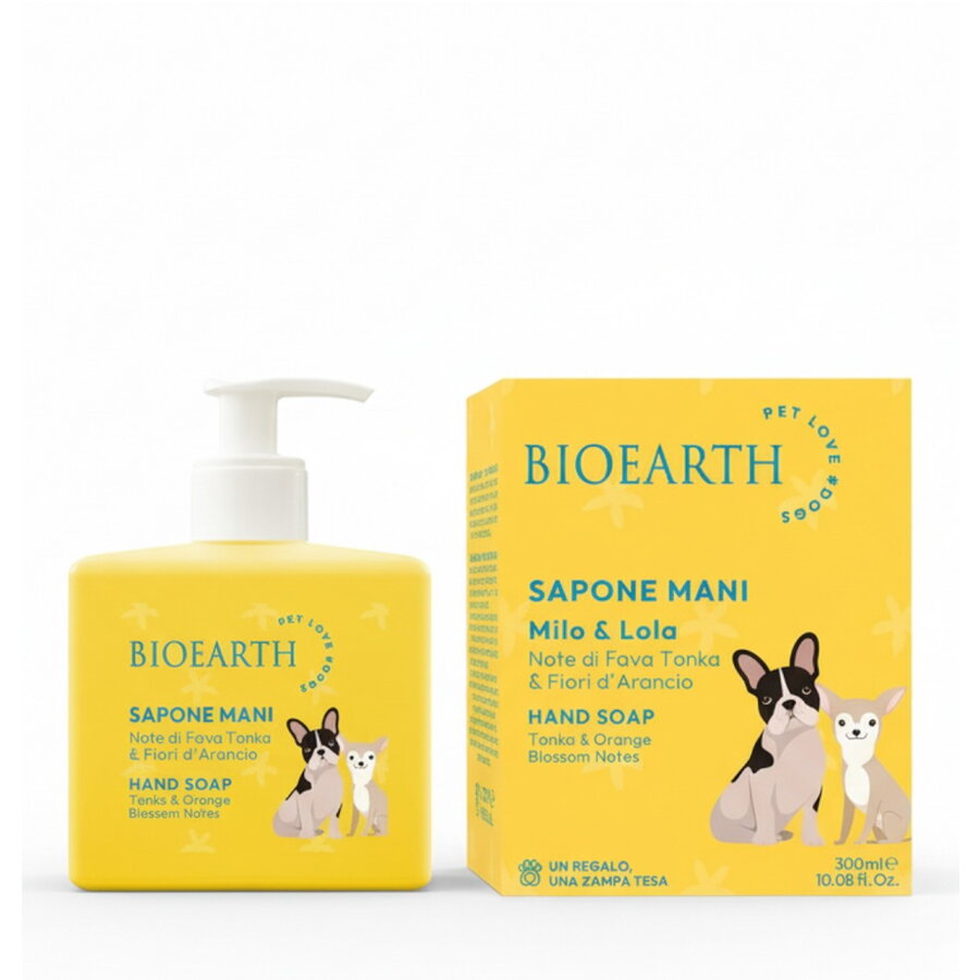 Sapun Lichid cu Tonka si Flori de Portocal Milo si Lola Pet Love 300ml
