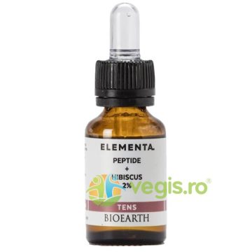 Ser cu Peptide si Hibiscus 2% Beauty Booster Elementa 15ml