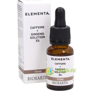 Ser de Fata cu Cofeina si Ginseng 3% Elementa 30ml