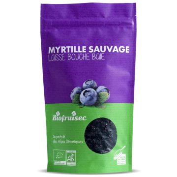 Afine Salbatice din Alpii Dinarici fara Zahar Adaugat Ecologice/Bio 100g