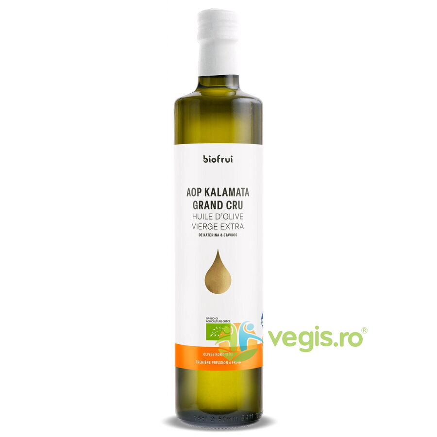 Ulei de Masline Extravirgin Selectie Koroneiki din Kalamata Ecologic/Bio 750ml