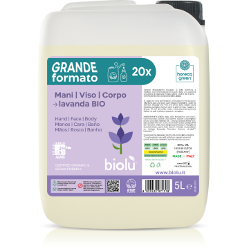 Sapun Lichid cu Lamaie si Lavanda Bio 5L