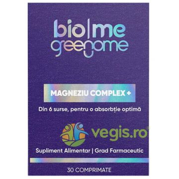 Magneziu Complex+ 30cpr