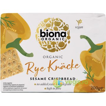 Felii Crocante din Secara Integrala cu Susan Ecologice/Bio 200g