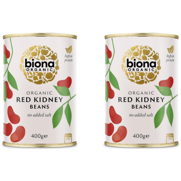 Pachet Fasole Rosie Kidney Ecologica/Bio 400g + 400g