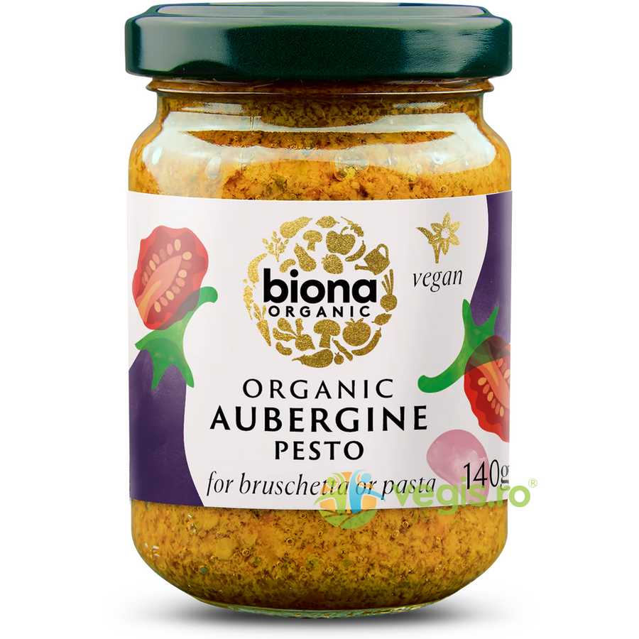 Pesto din Vinete Ecologic/Bio 140g