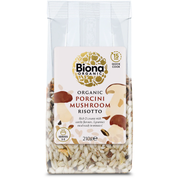 Risotto cu Hribi Ecologic/Bio 210g