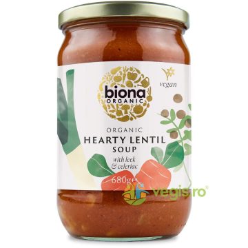 Supa de Linte cu Legume Ecologica/Bio 680g