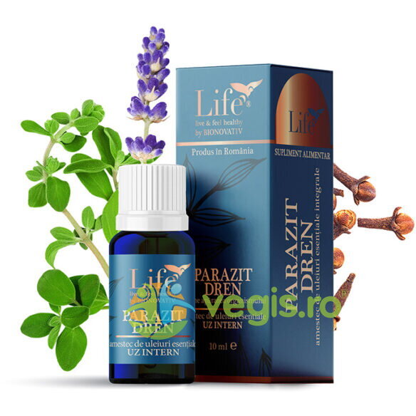 Parazit Dren-Amestec de Uleiuri Esentiale 10ml