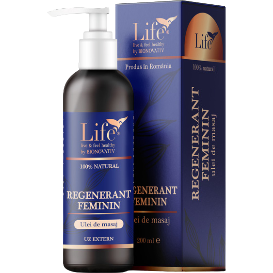 Ulei de Masaj Regenerant Feminin 200ml
