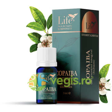Ulei Esential Integral de Copaiba pentru Uz Intern 5ml