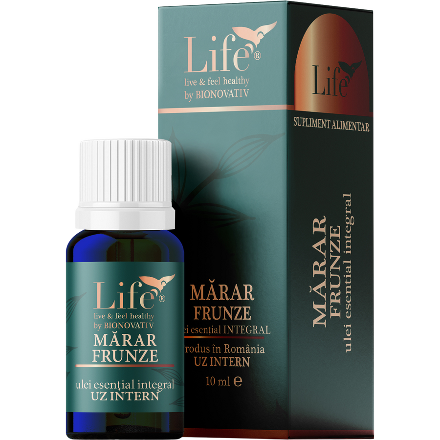 Ulei Esential Integral din Frunze de Marar pentru Uz Intern 10ml