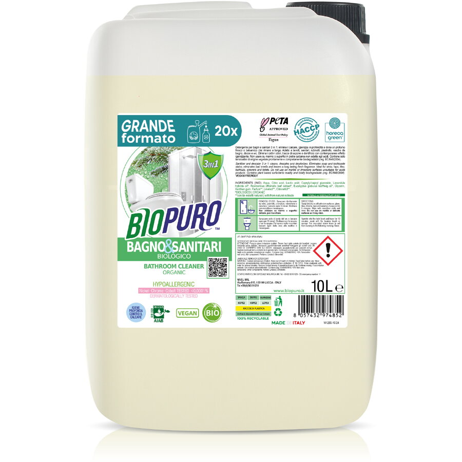 Detergent pentru Baie Hipoalergen Eco 10L