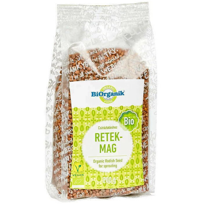 Seminte de Ridiche pentru Germinat Ecologice/Bio 200g