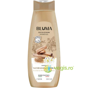 Gel de Dus Cremos cu Parfum de Lemn de Santal si Neroli 500ml