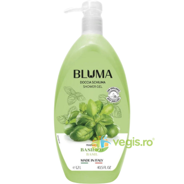 Gel de Dus Cremos cu Parfum de Busuioc 1.2L