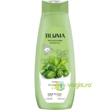 Gel de Dus Cremos cu Parfum de Busuioc 500ml