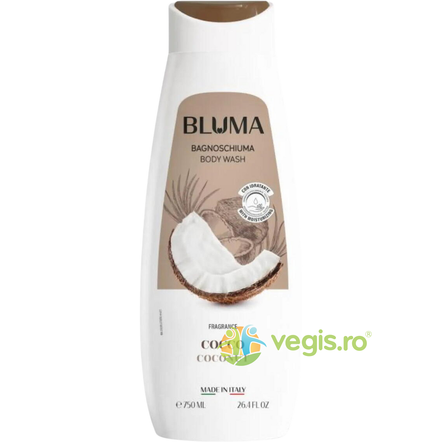 Gel de Dus Cremos cu Parfum de Cocos 750ml